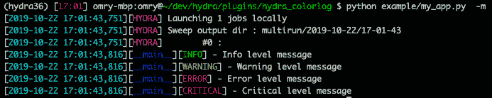 Hydra Configs for Deep Learning Experiments