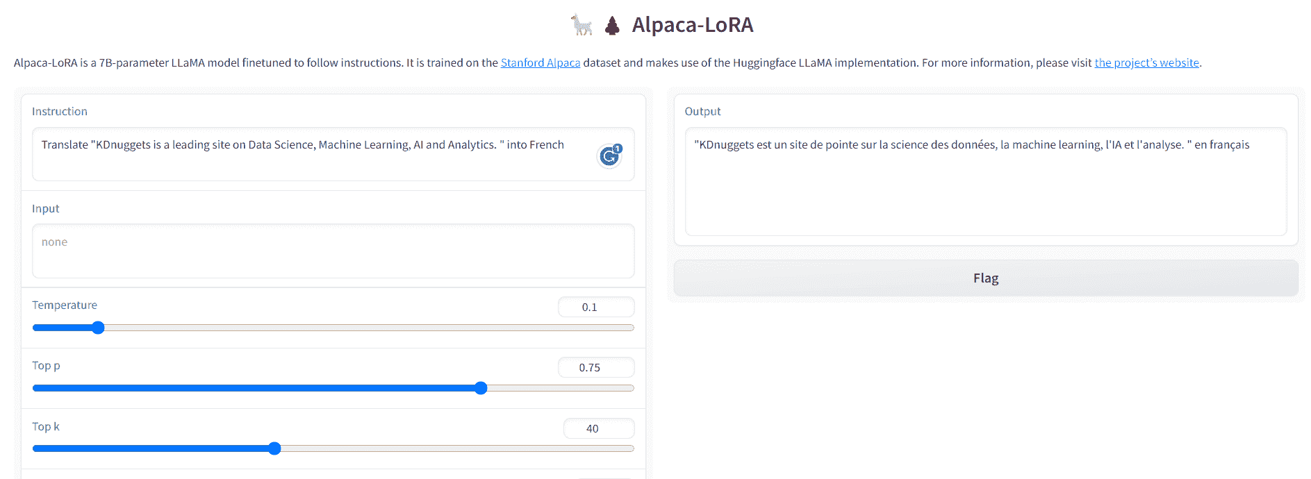 了解如何在您的设备上仅需几个步骤运行 Alpaca-LoRA