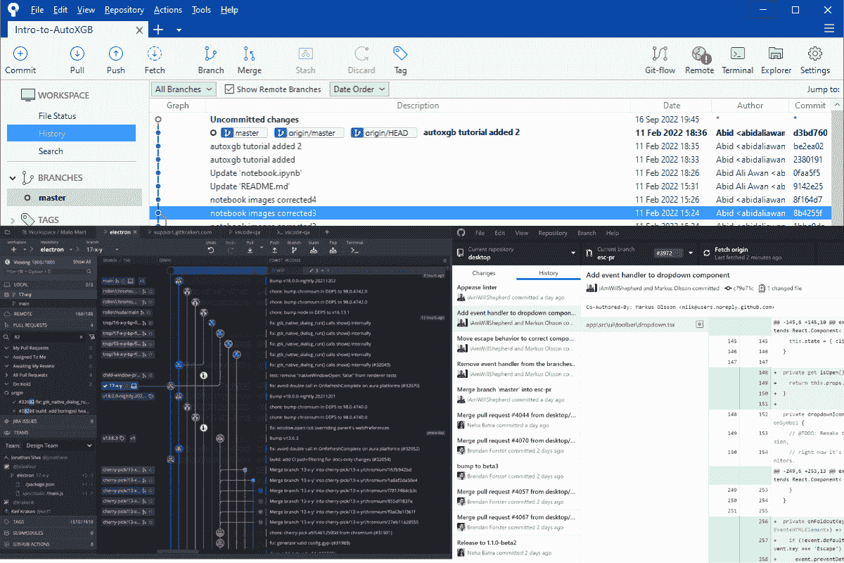 适合初学者的顶级免费 Git GUI 客户端