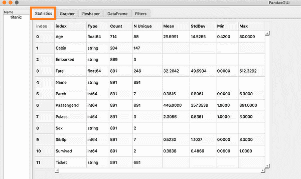 用 PandasGUI 革新数据分析
