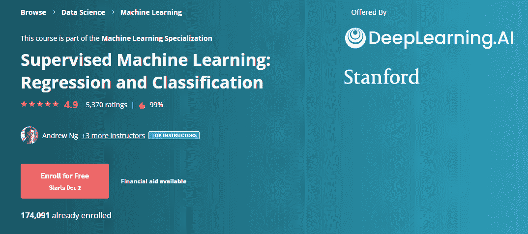 3 个免费初学者机器学习课程