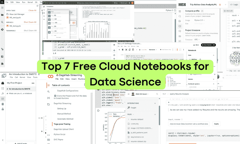 数据科学的七大免费云笔记本