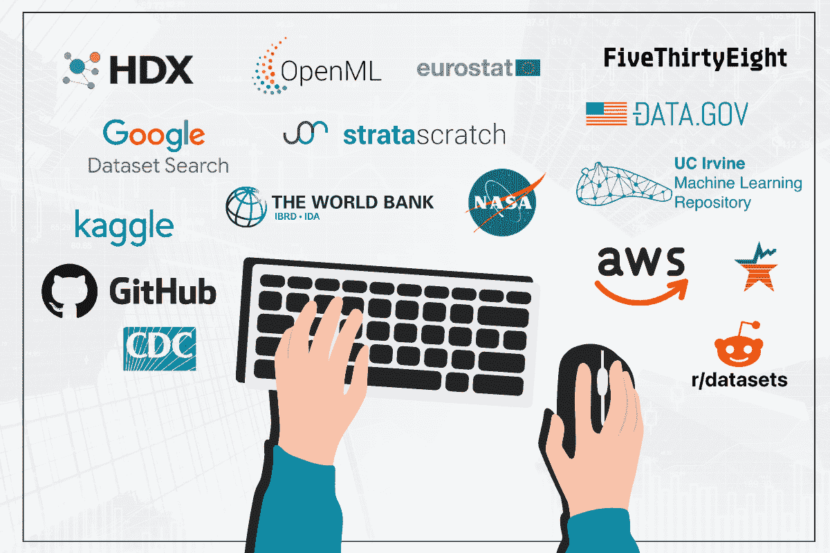 高级数据科学项目的 16 个顶级技术数据源