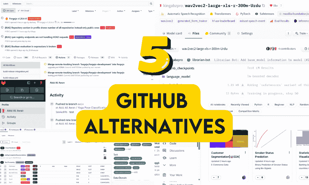 GitHub 在数据科学项目中的前五大替代平台