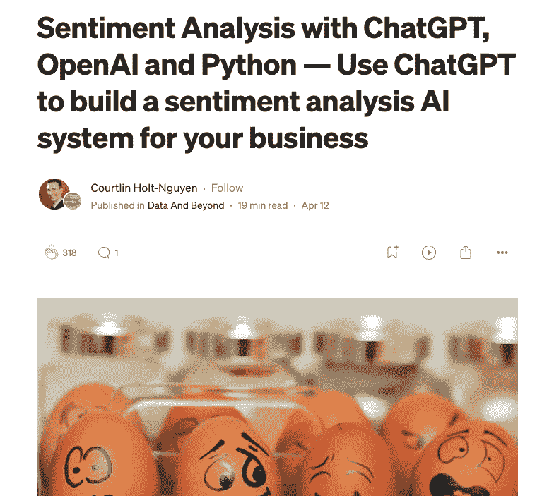 7 个适合初学者的 ChatGPT 入门项目