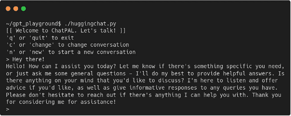 HuggingChat Python API: 您的免费替代方案