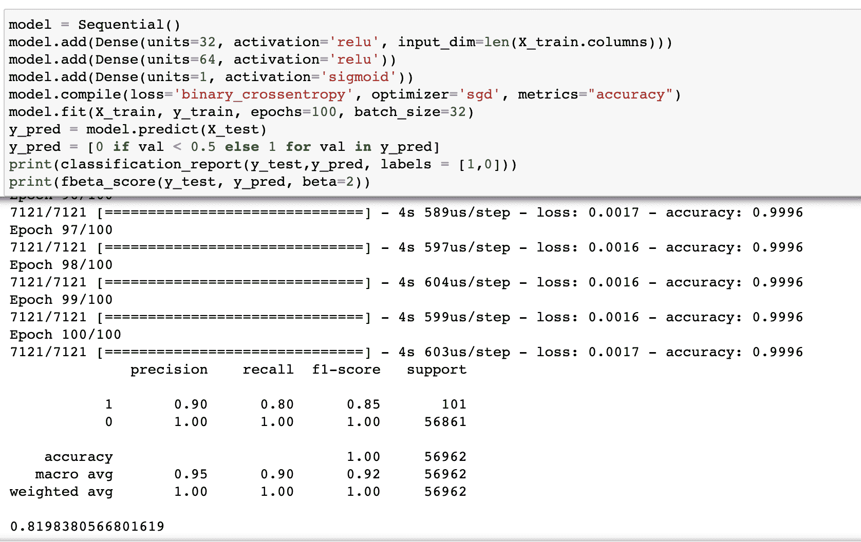 构建基线 TensorFlow 模型